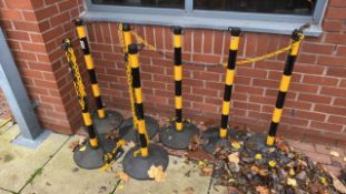 JSP Chain Barriers With Posts