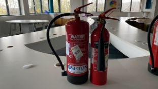 Lot Of 2 Fire Extinguishers