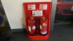 Set Of 2 Fire Extinguishers