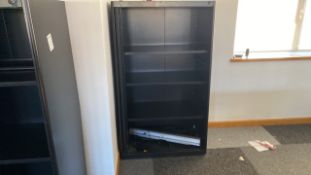 Lockable Cabinet With Sliding Door
