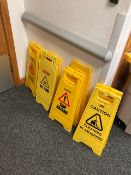 Wet floor/ hazard signs