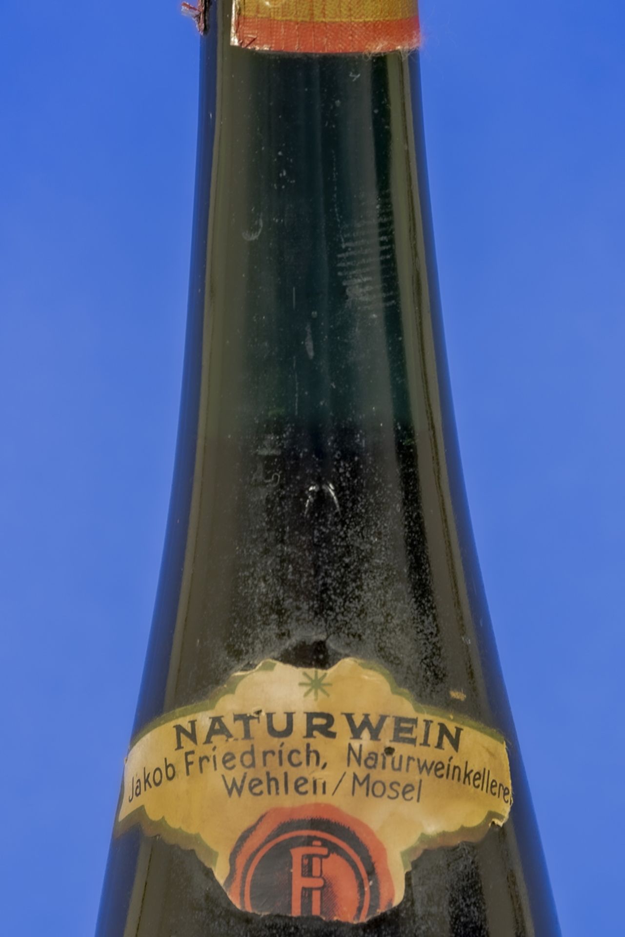 "Wehlener Sonnenuhr" 1935er, Fuder 6, Flasche Weißwein für Sammler. Naturwein Jakob Friedrich. Wach - Image 8 of 12