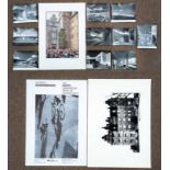 HEINRICH HEIDERSBERGER, kleine Privatsammlung mit 10 Schwarz-Weiß-Fotografien aus dem fotografische
