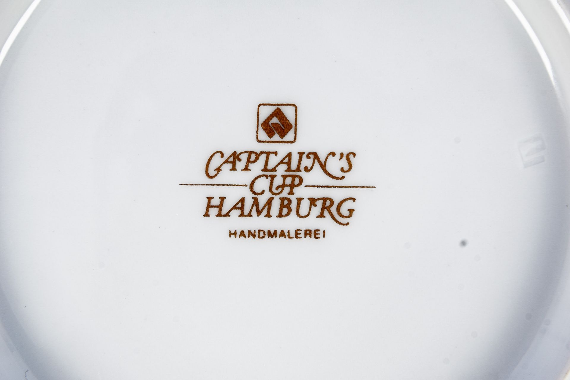 "HEINRICH BÖTEL" - CAPTAIN'S CUP Hamburg, limitierte Auflage No. 391/1000. Zweiteiliges Gedeck in s - Bild 12 aus 12