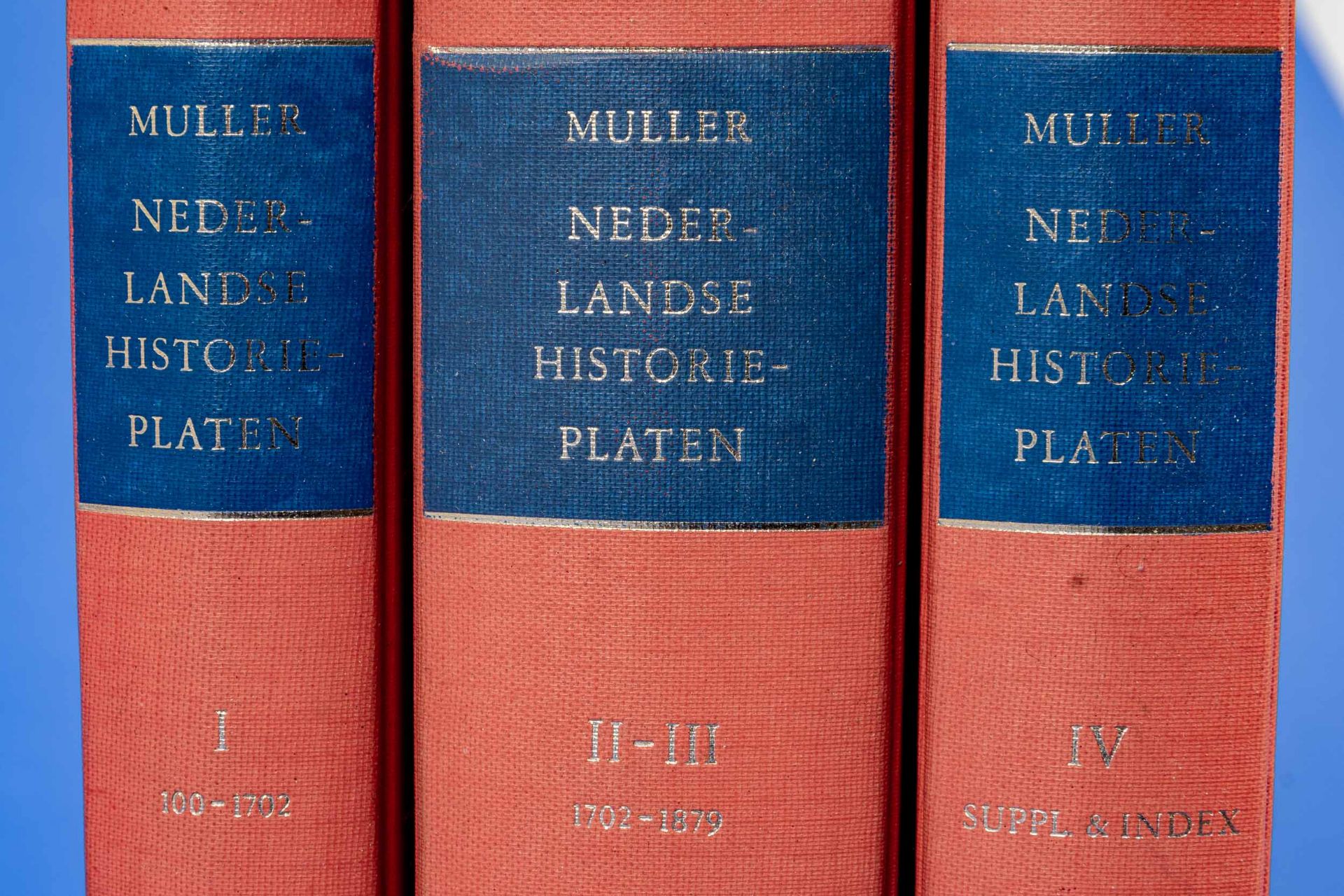 Frederik Muller: "Nederlandse Historieplaten/DE NEDERLANDSCHE GESCHIEDENIS IN PLATEN; dreibändige A - Bild 3 aus 5