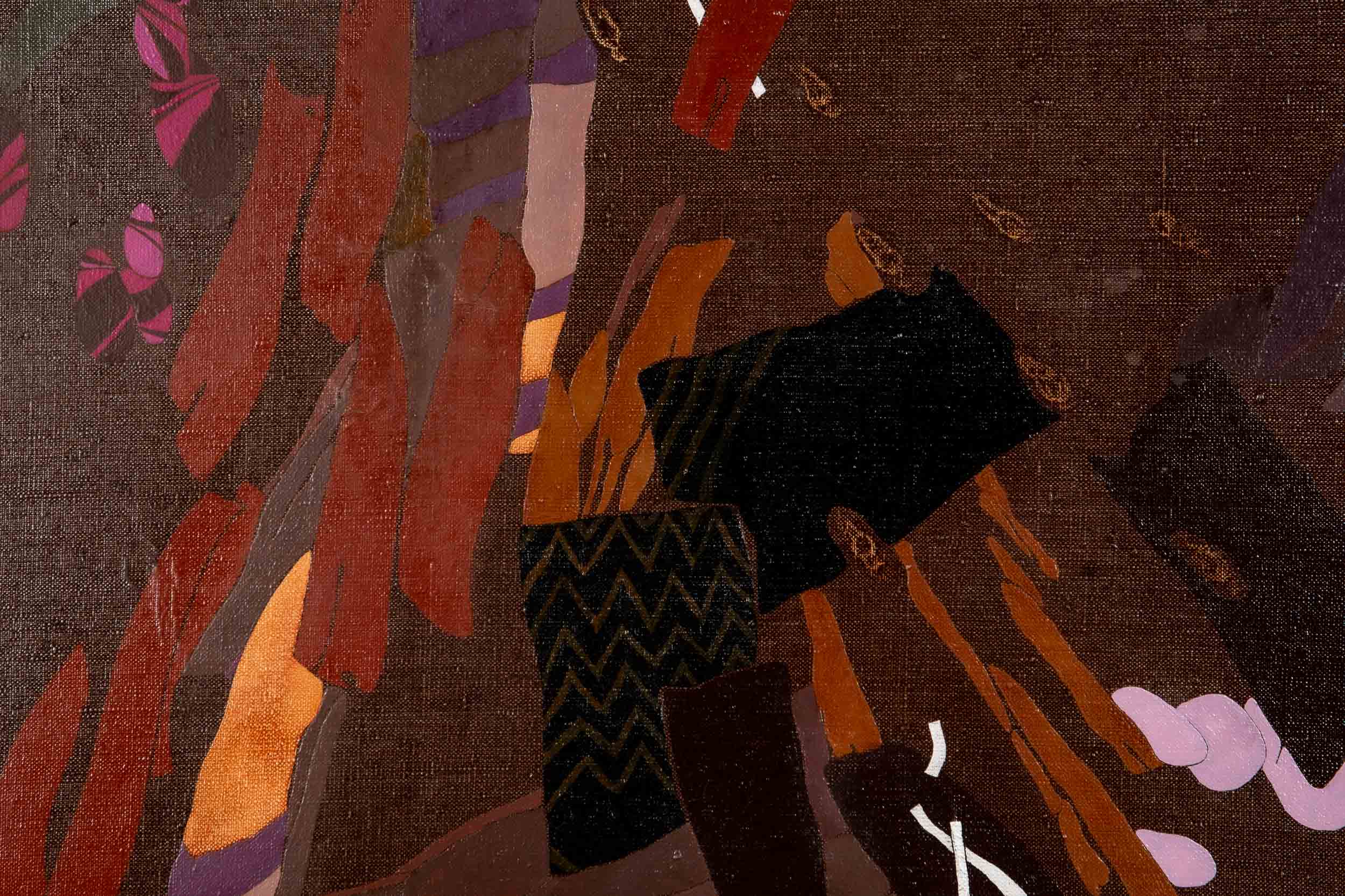 "Hexe", abstrakt symbolistisches Gemälde, Acryl auf Leinwand, der russischen Künstlerin LADA von 19 - Image 4 of 8