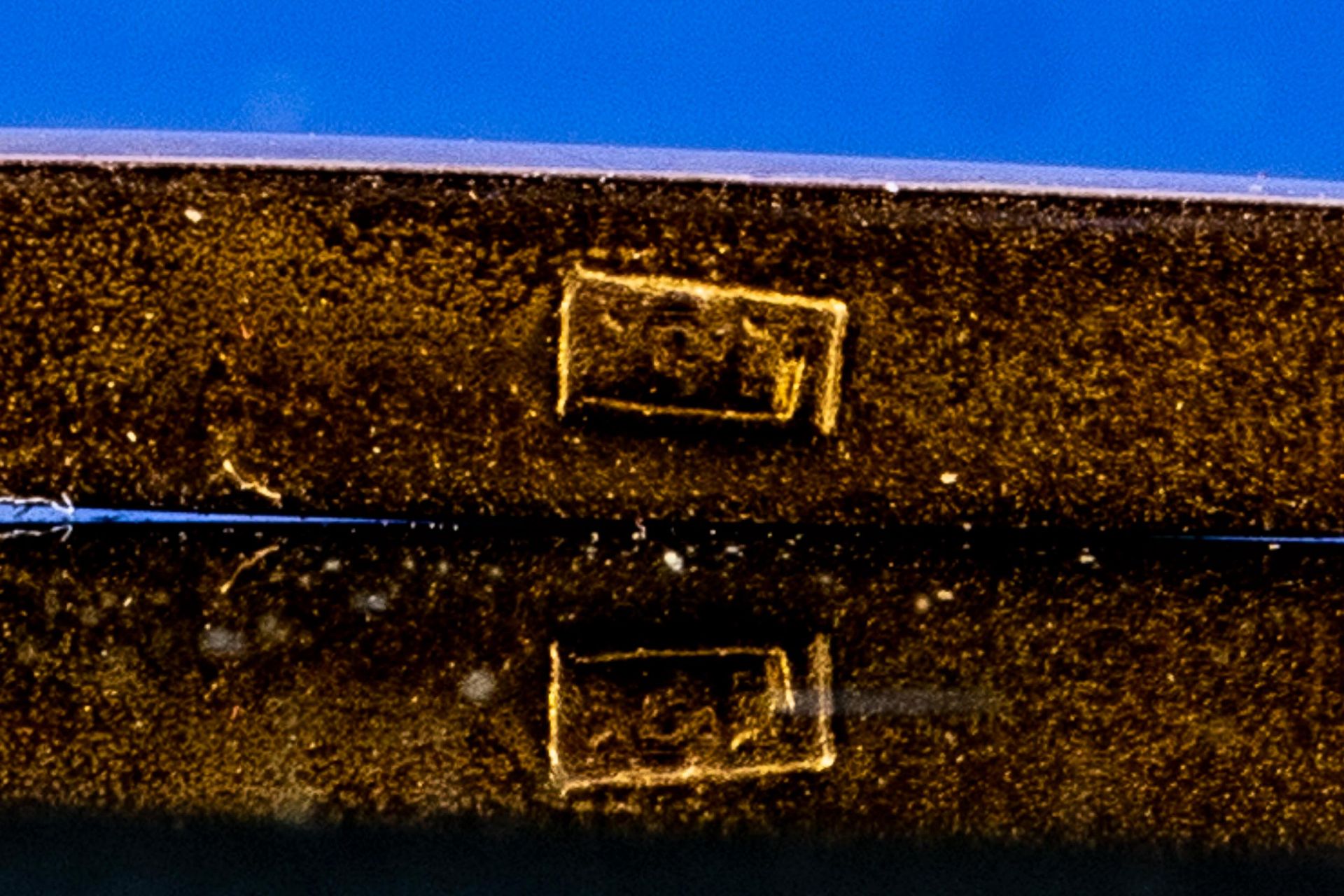 3teiliges Konvolut versch. 585er Gelbgold-Stabbroschen, Länge ca. 4,5 & 5,5 & 6,5 cm, Gesamtgewicht - Image 5 of 6