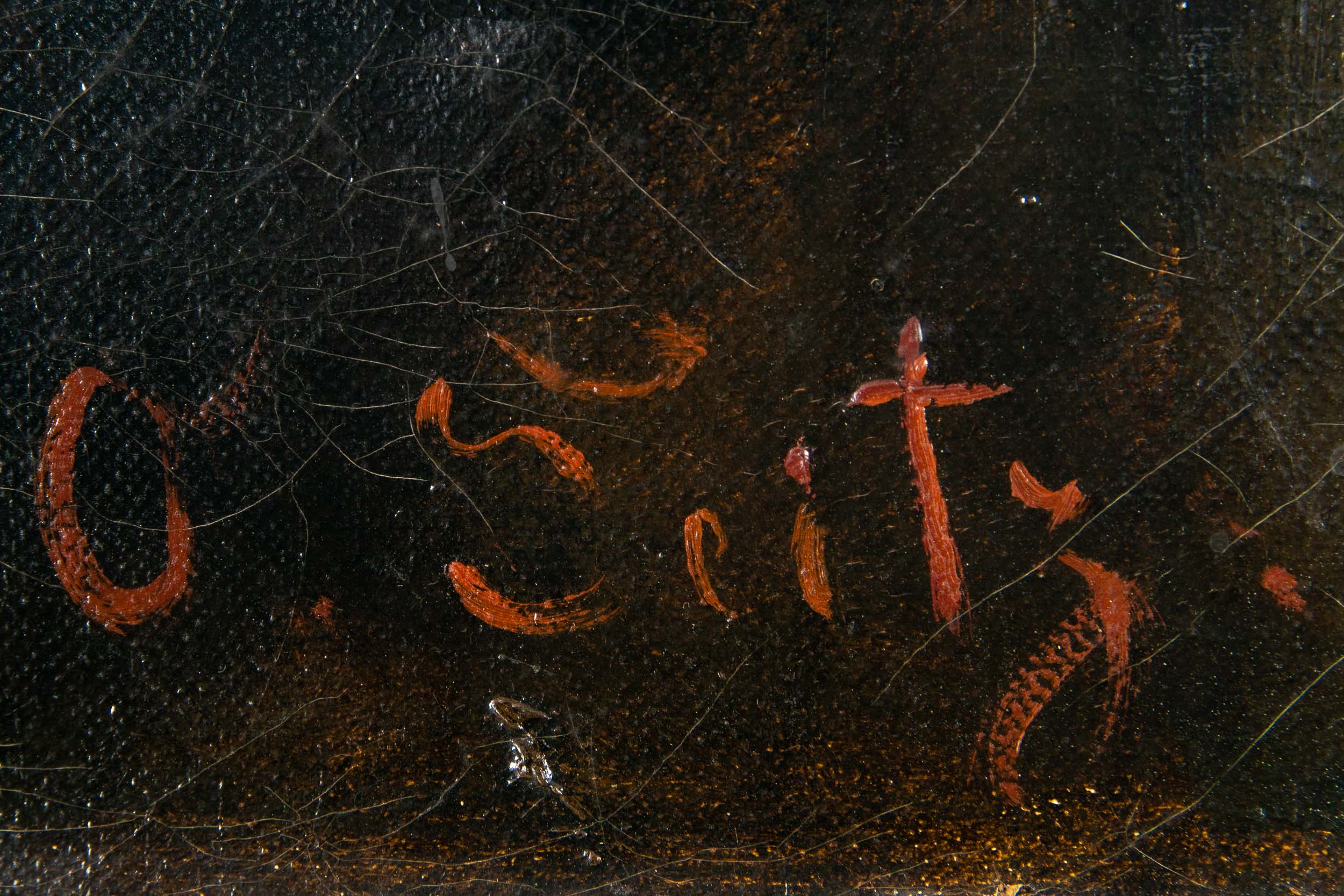 Charakterkopf, Gemälde Öl auf Leinwand, ca. 49 x 39 cm, unten recht in Rot signiert: O. Seitz = Ott - Image 6 of 12