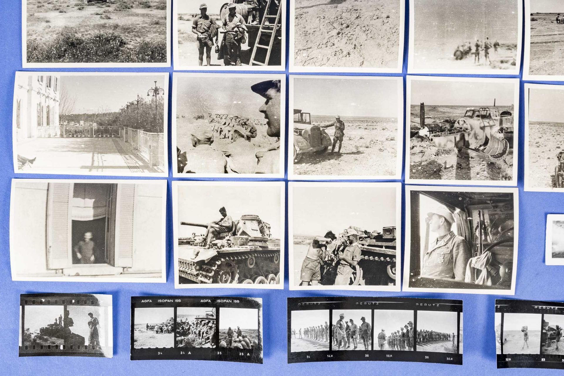 36teiliges "AFRIKA" Konvolut verschieden formatiger s/w Photos aus dem ehemaligen Besitz des Leutna - Image 5 of 5