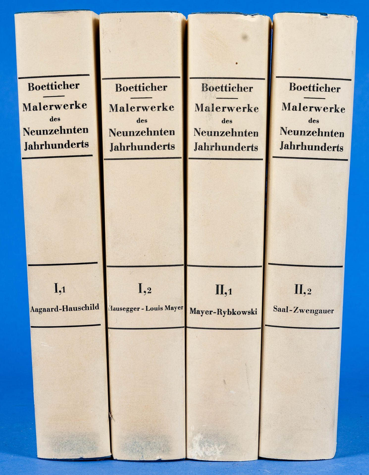 Boetticher: "Malerwerke des 19. Jahrhunderts"; 4bändige Ausgabe, 2. unveränderter Nachdruck aus dem - Bild 3 aus 4