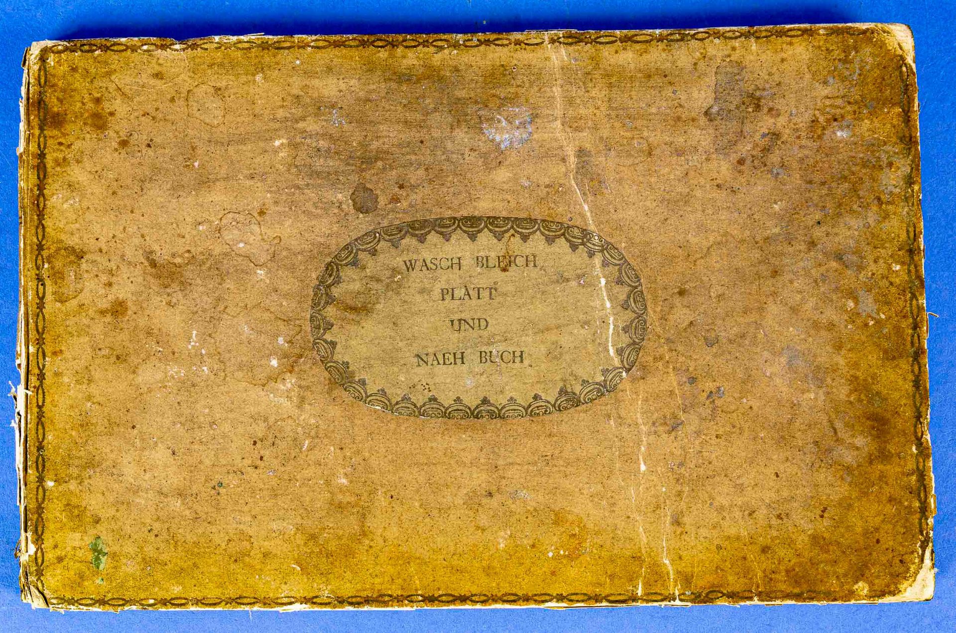 "WASCH  BLEICH  PLATT  UND NAEHBUCH" des Johann Friedrich Netto, Leipzig 1796, zum Selbstunterricht - Bild 2 aus 9