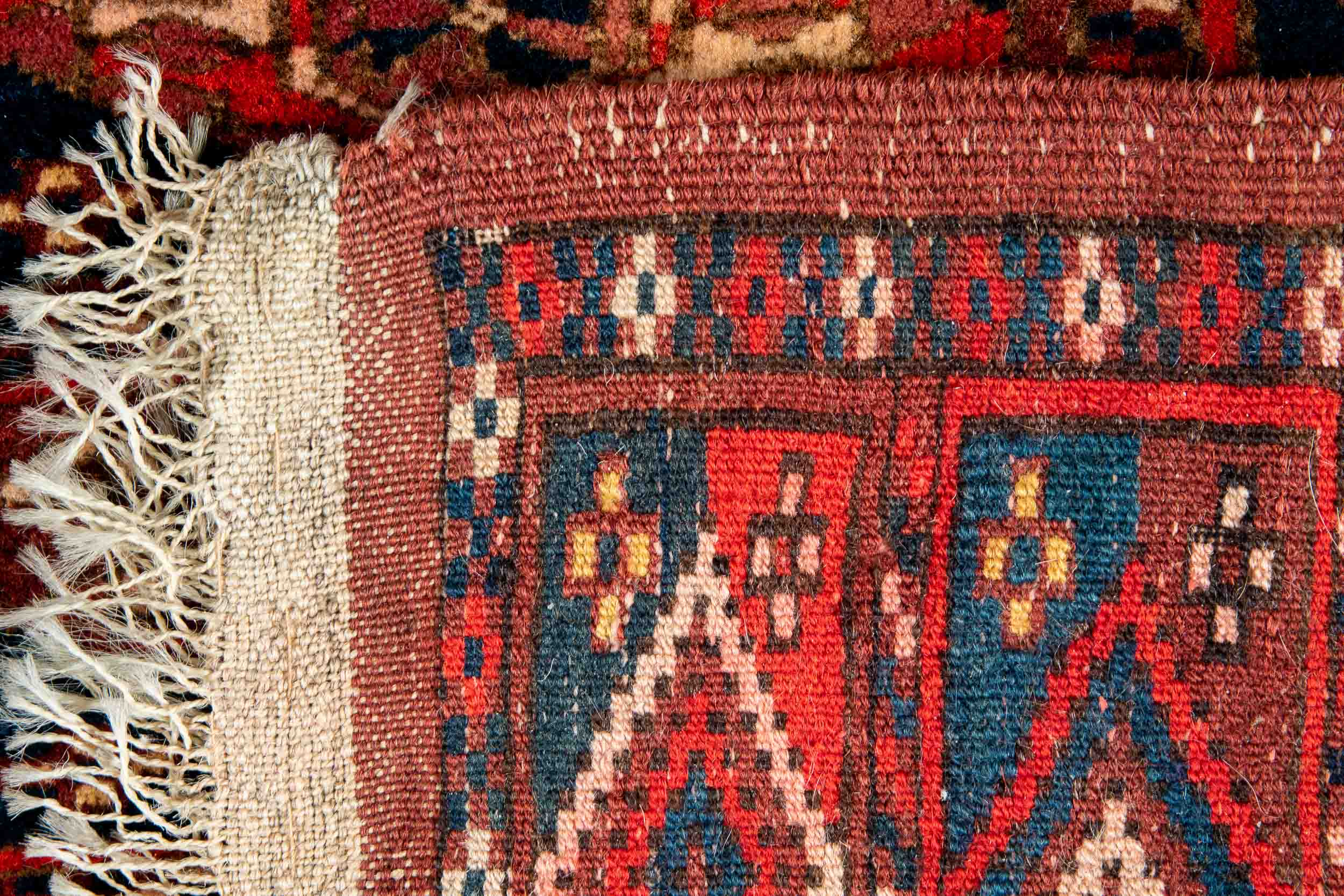 Alter Zeltbehang Tekke-Turkmene, ca. 63 x 122 cm. - Bild 8 aus 8