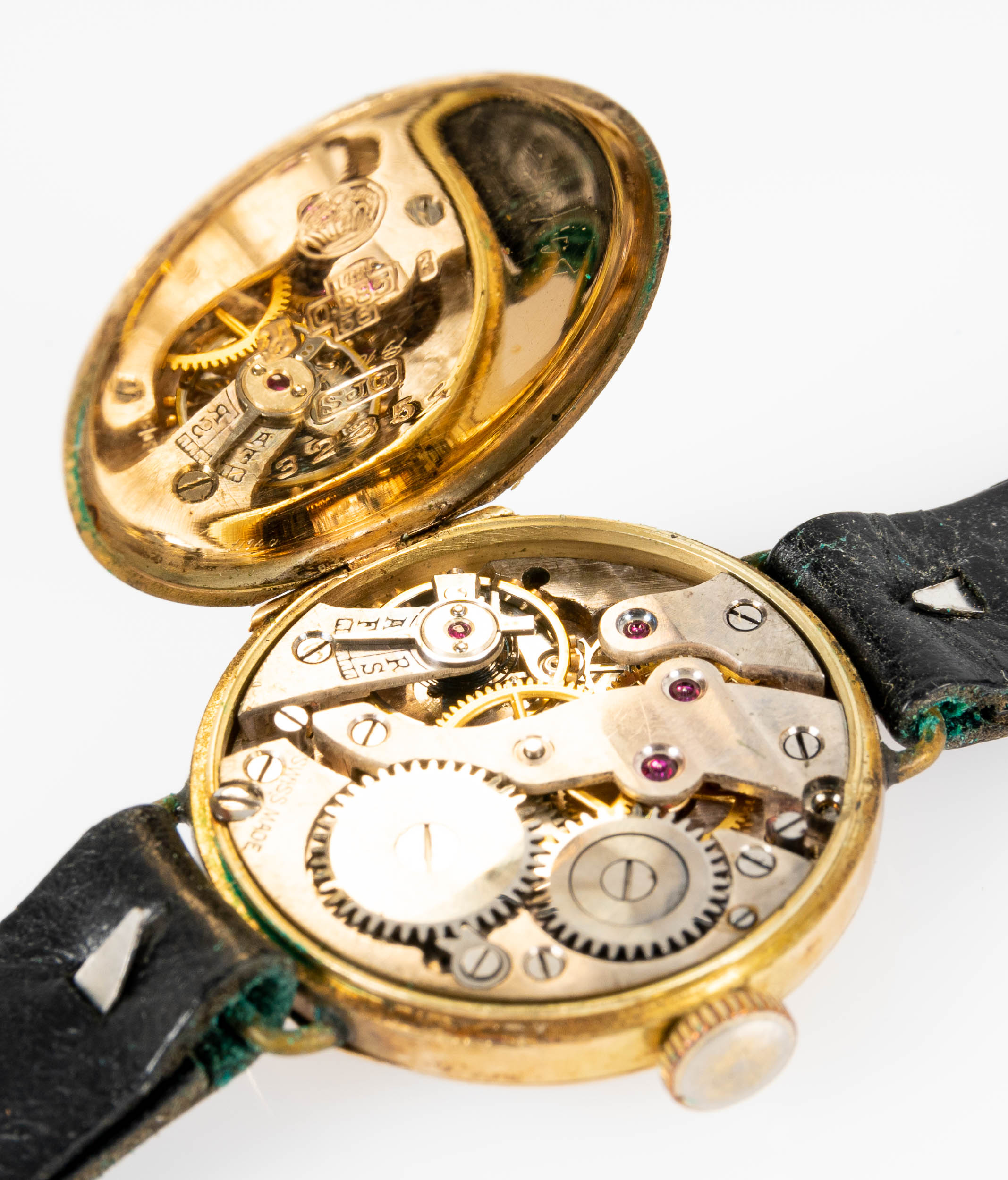 3teiliges Konvolut versch. Damen- bzw. Unisex-Armbanduhren der 1920er und 30er Jahre, Gehäuse in 14 - Image 11 of 12