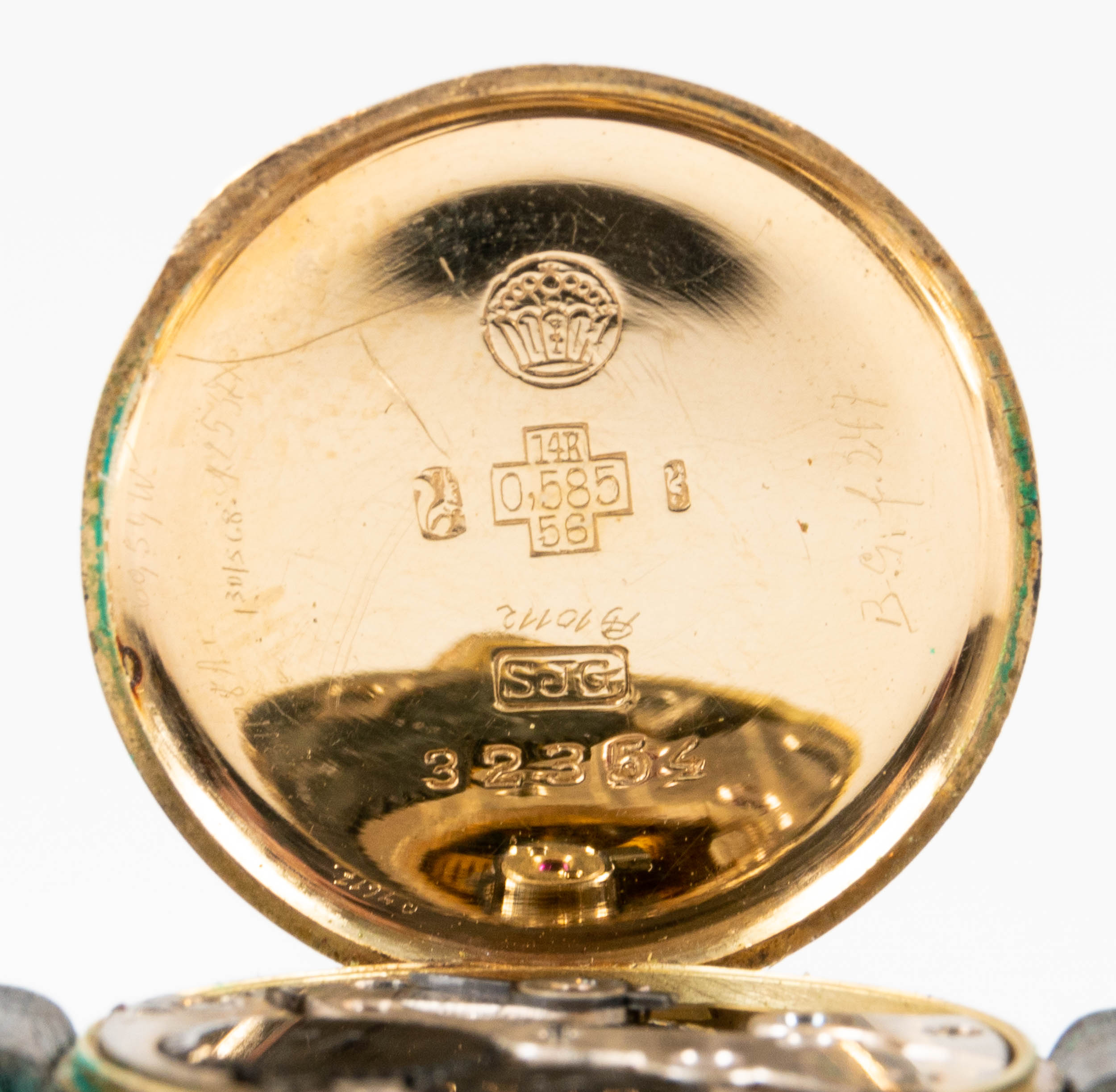 3teiliges Konvolut versch. Damen- bzw. Unisex-Armbanduhren der 1920er und 30er Jahre, Gehäuse in 14 - Image 12 of 12