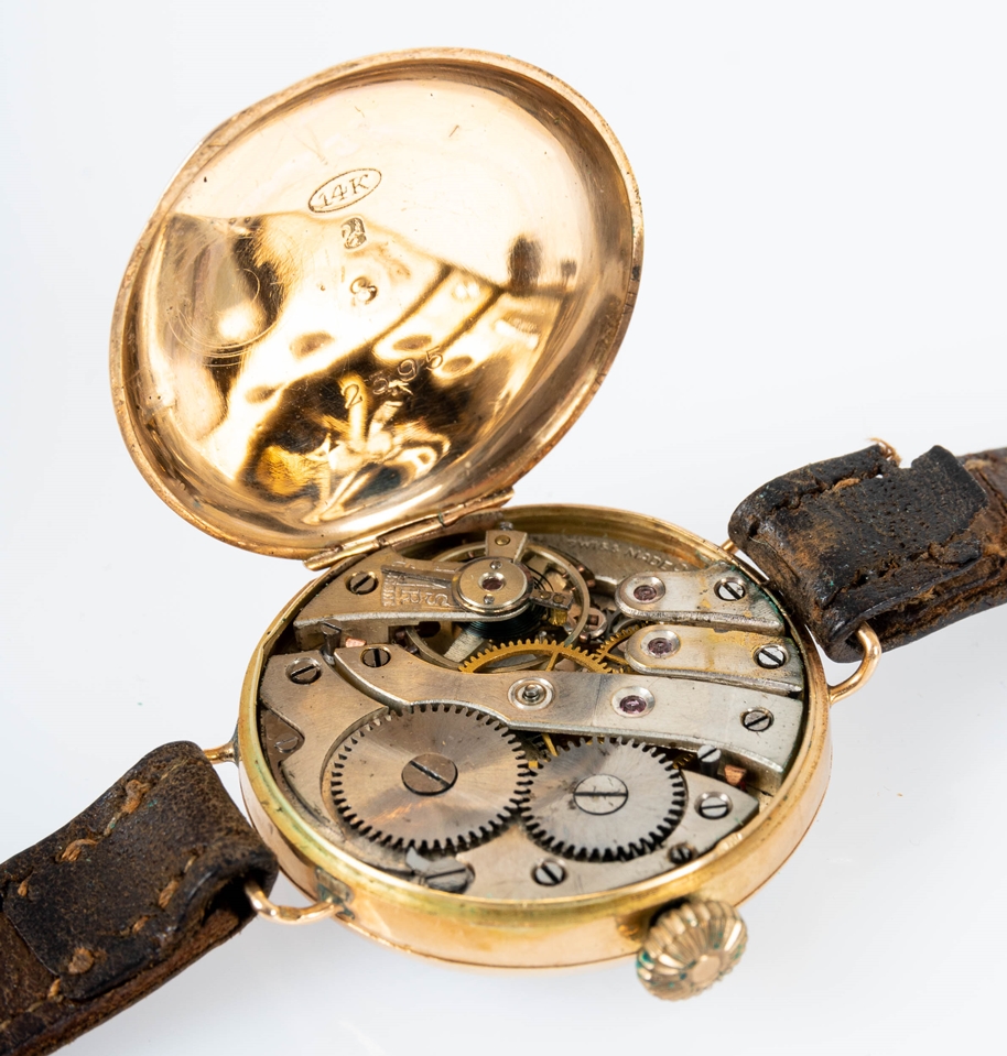3teiliges Konvolut versch. Damen- bzw. Unisex-Armbanduhren der 1920er und 30er Jahre, Gehäuse in 14 - Image 5 of 12