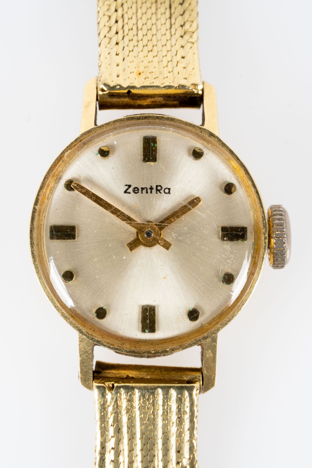 Zeitlos elegante Damenarmbanduhr der Marke "Zentra" der 1960er/70er Jahre, ungeprüftes mechanisches - Bild 3 aus 6