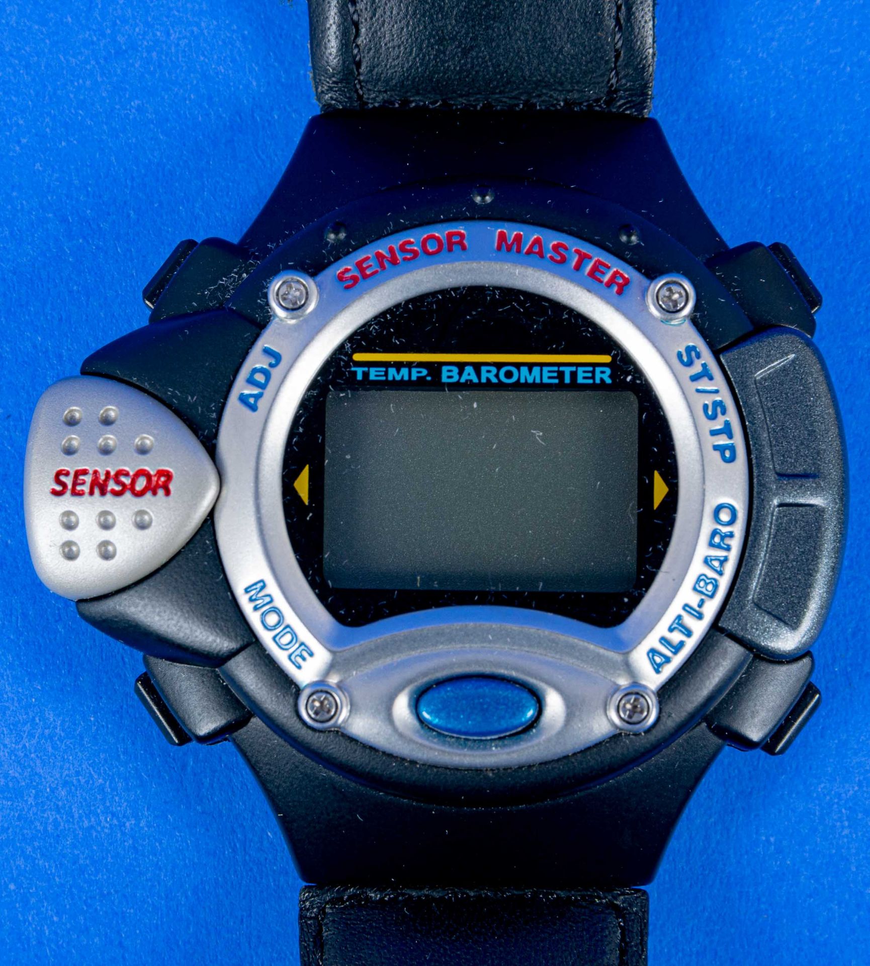 Swiss Sensormaster, Armbanduhr, Quarz, an Taucherarmband mit Dornschließe; Bedienungsanleitung beig - Bild 4 aus 7