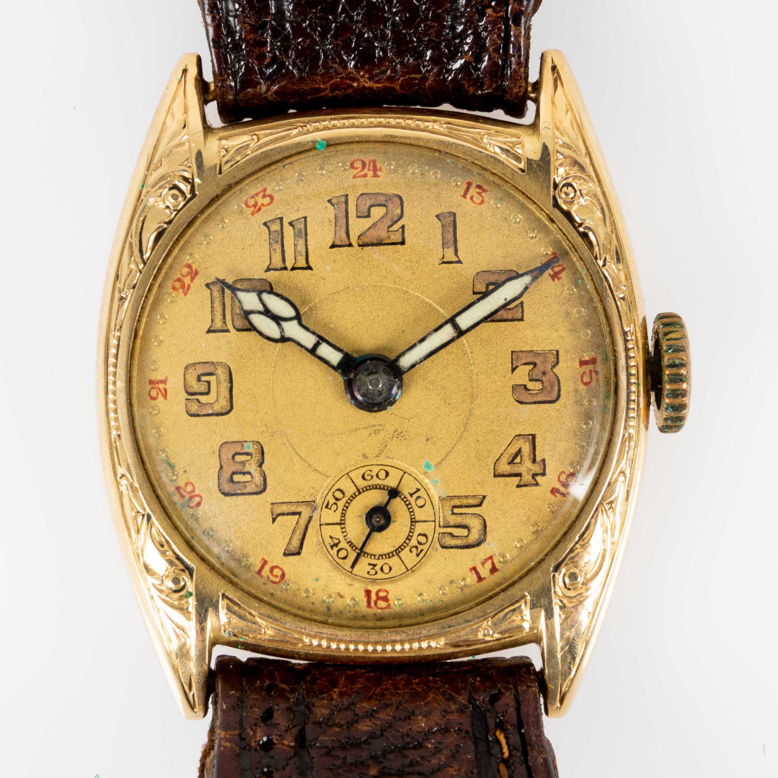 3teiliges Konvolut versch. Damen- bzw. Unisex-Armbanduhren der 1920er und 30er Jahre, Gehäuse in 14 - Image 7 of 12
