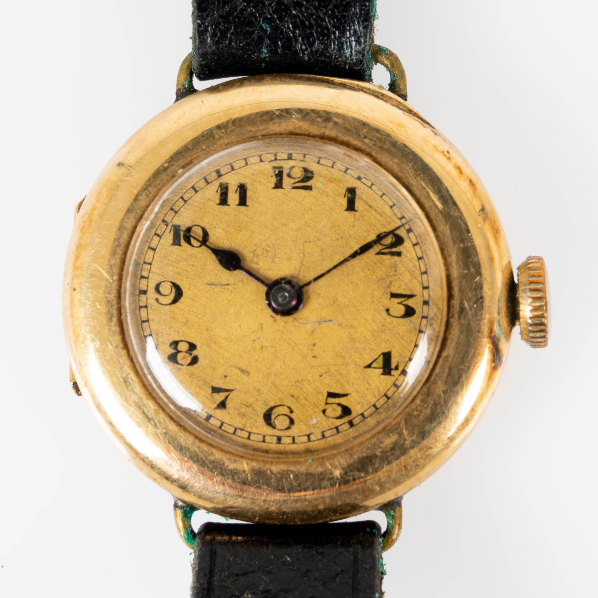 3teiliges Konvolut versch. Damen- bzw. Unisex-Armbanduhren der 1920er und 30er Jahre, Gehäuse in 14 - Bild 9 aus 12