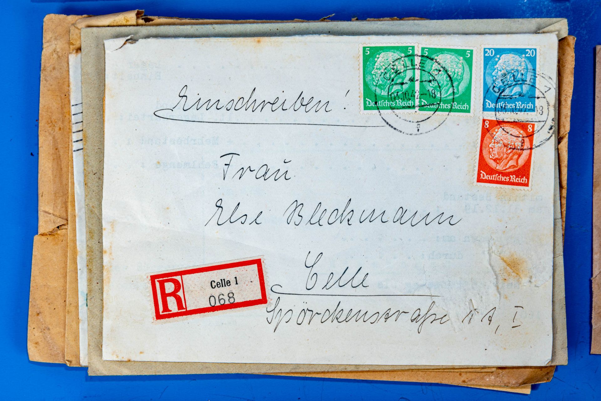 Posten Briefe und andere Postsachen, überwiegend Kaiserreich, ungezählt. - Image 4 of 7