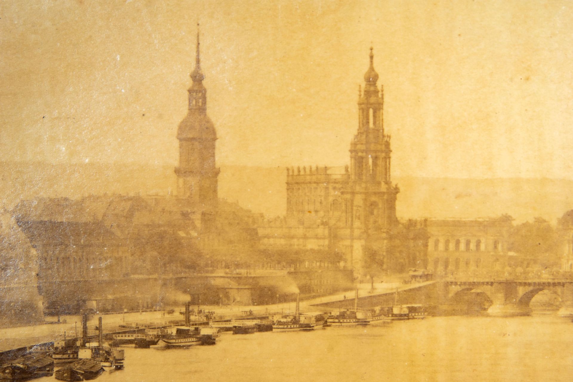"Alt Dresden" - Paar historischer Fotografien, wohl um 1900, lichtes Innenmaß ca. 19 x 24 cm bzw. c - Bild 5 aus 11