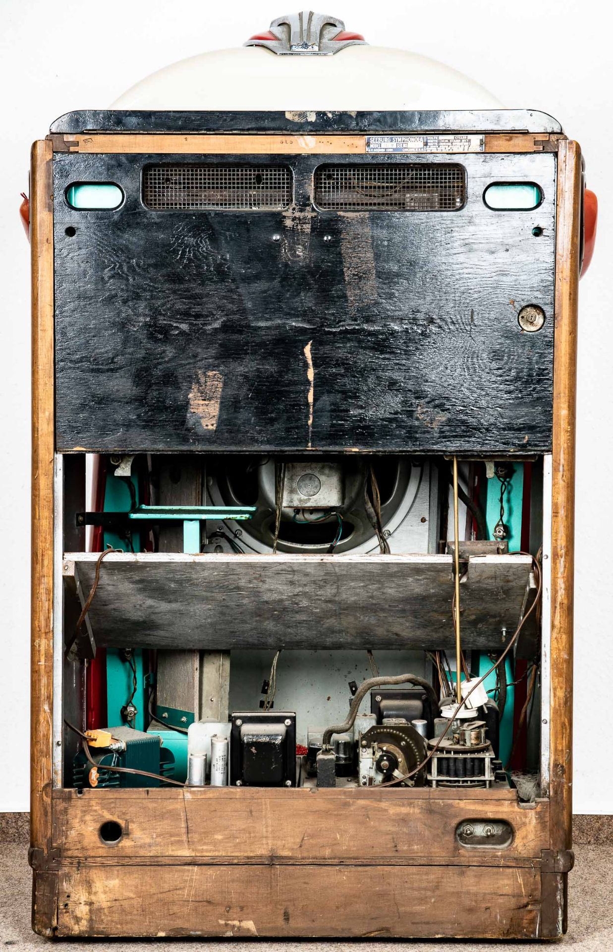 Orig. US-amerikanische Seeburg "Trashcan" Juke-Box, Baujahr ab 1946; unrestaurierter Fundzustand, s - Bild 38 aus 39