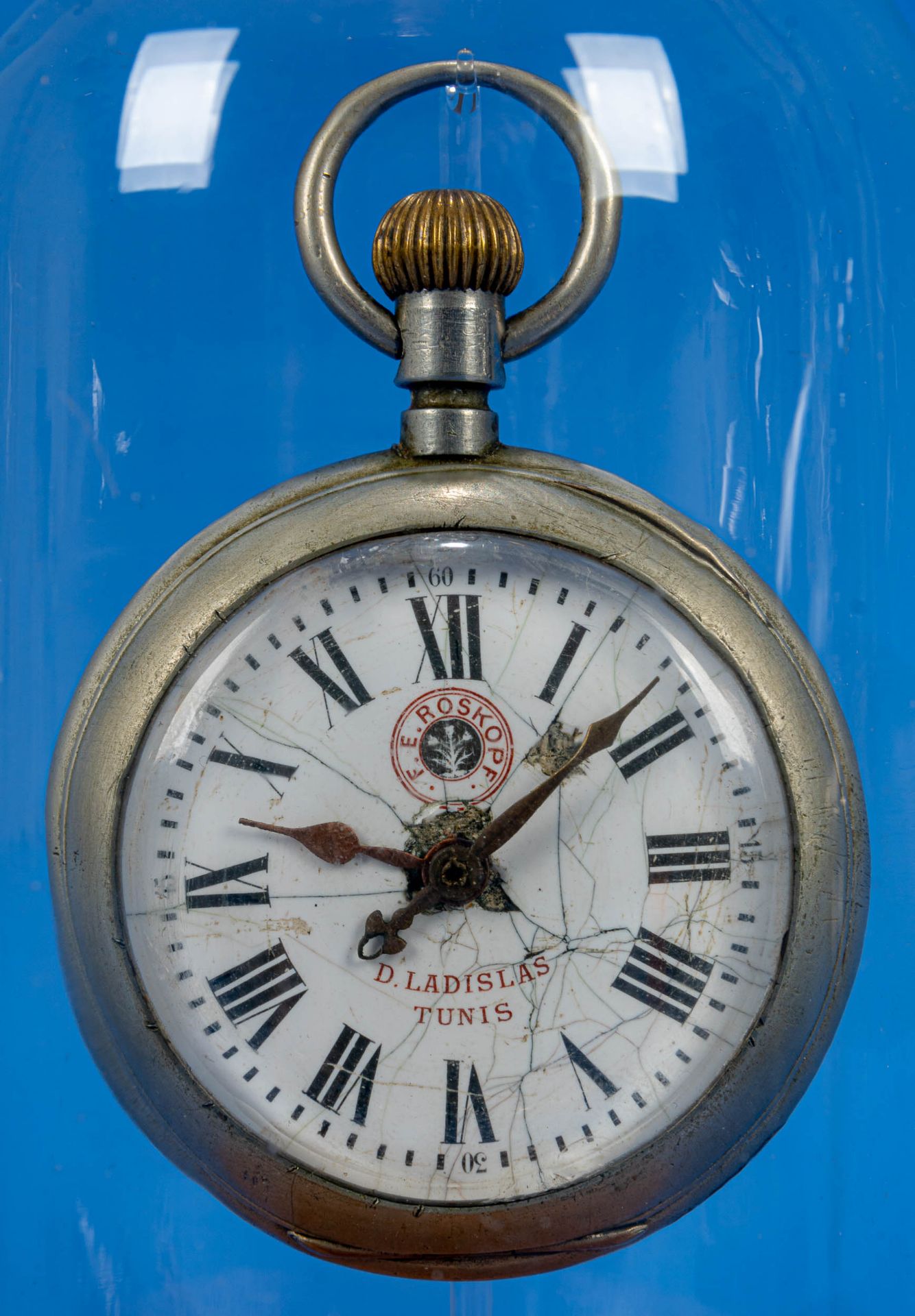 11teilige "Uhrensammlung" versch. Armband- & Taschenuhren, 2 Uhrenketten & 2 Ziffernblätter. U. a. - Image 7 of 9