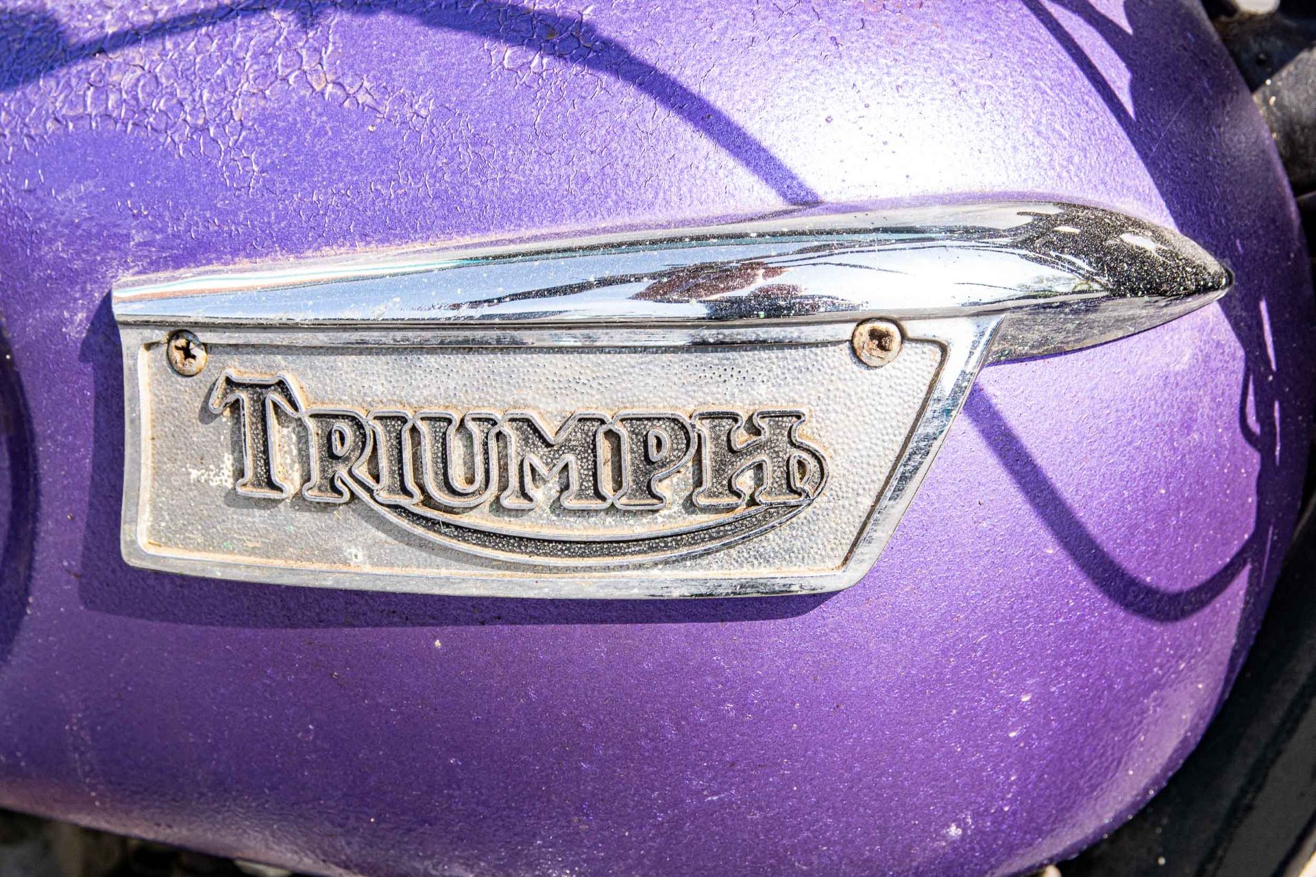 Garagenfund: Originales TRIUMPH-Motorrad der späten 1960er/frühen 1970er Jahre. 5500 ccm, Modell "T - Bild 23 aus 26