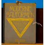 "Moderne Bauformen", Bd 1, Sammlung für Architekten & Bauhandwerker, max. Außenmaß ca. 37 x 30 cm;