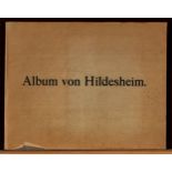 Album von Hildesheim, um 1920, ca. 27 x 34 cm.