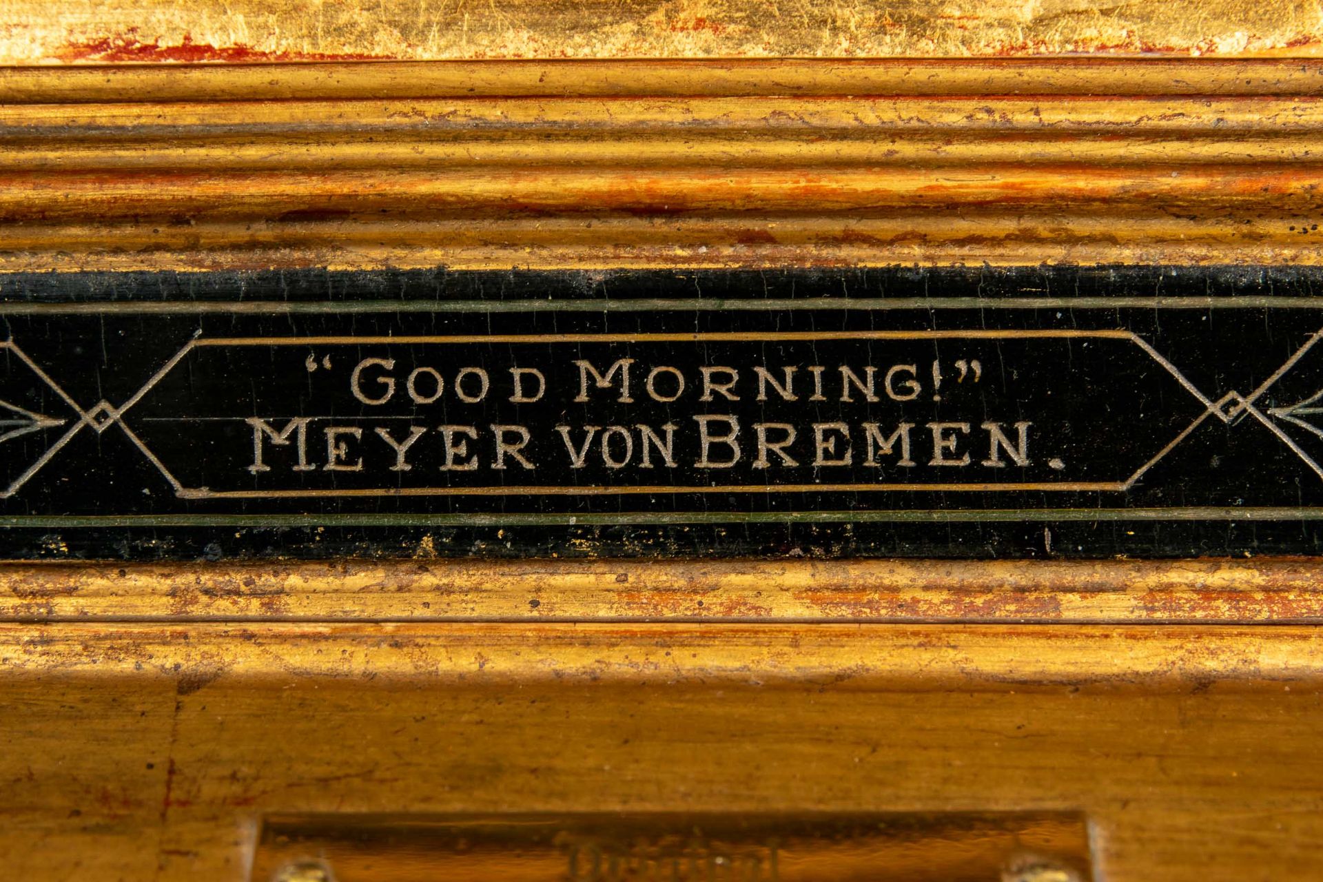 "Good morning", orig. Gemälde des Johann Georg Meyer (genannt Meyer von Bremen, 1813 - 1886 Berlin) - Image 10 of 14