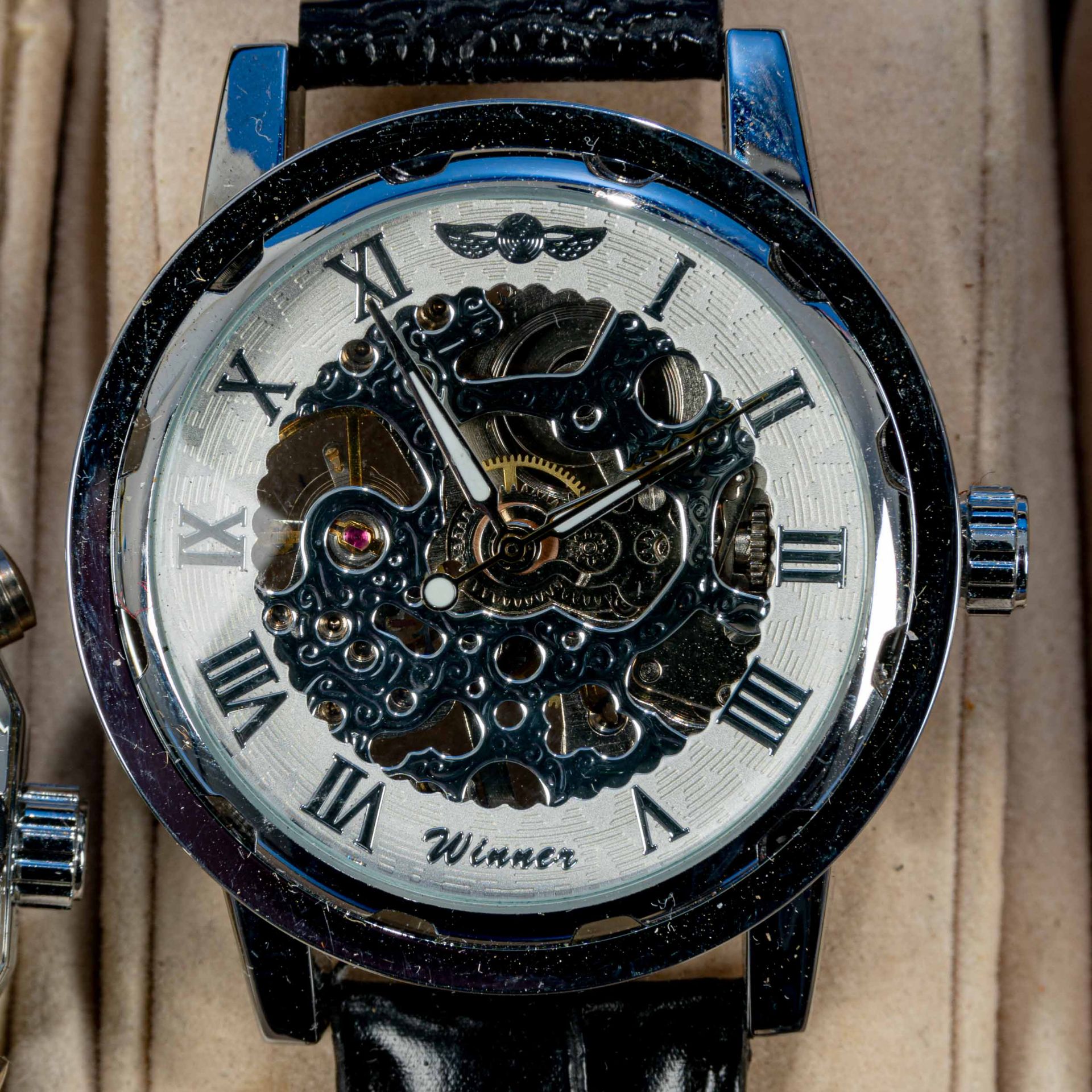 7teilige Uhrensammlung, u. a. der Marke Swatch; versch. Alter, Größen, Materialien, Hersteller, Wer - Image 4 of 8