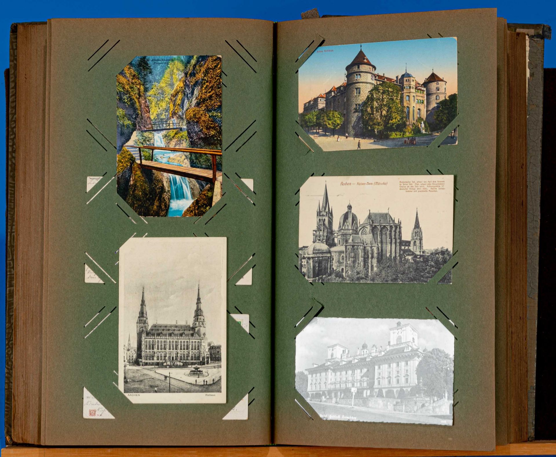 2 Post- und Ansichtskarten-Alben mit insgesamt ca. 375 Post- und Ansichtskarten aus der Zeit zwisch - Bild 7 aus 7