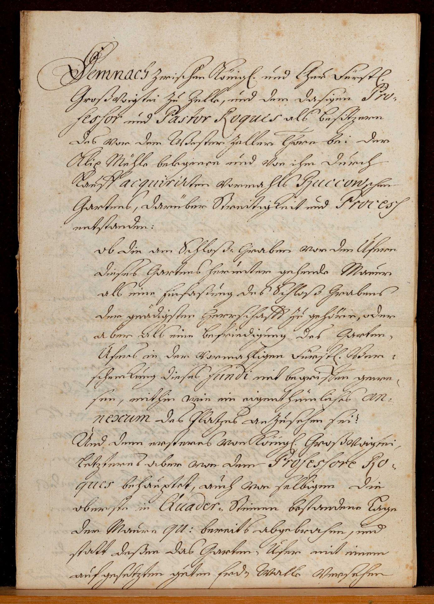 Antike Handschrift aus dem Jahre 1772, geknicktes, gefaltetes Format, ca. 31 x 20 cm.