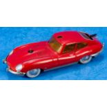 "JAGUAR E-TYPE" - Spielzeugauto der Marke SCHUCO, Modell 300/1. Ungeprüft. Länge ca. 11 cm.