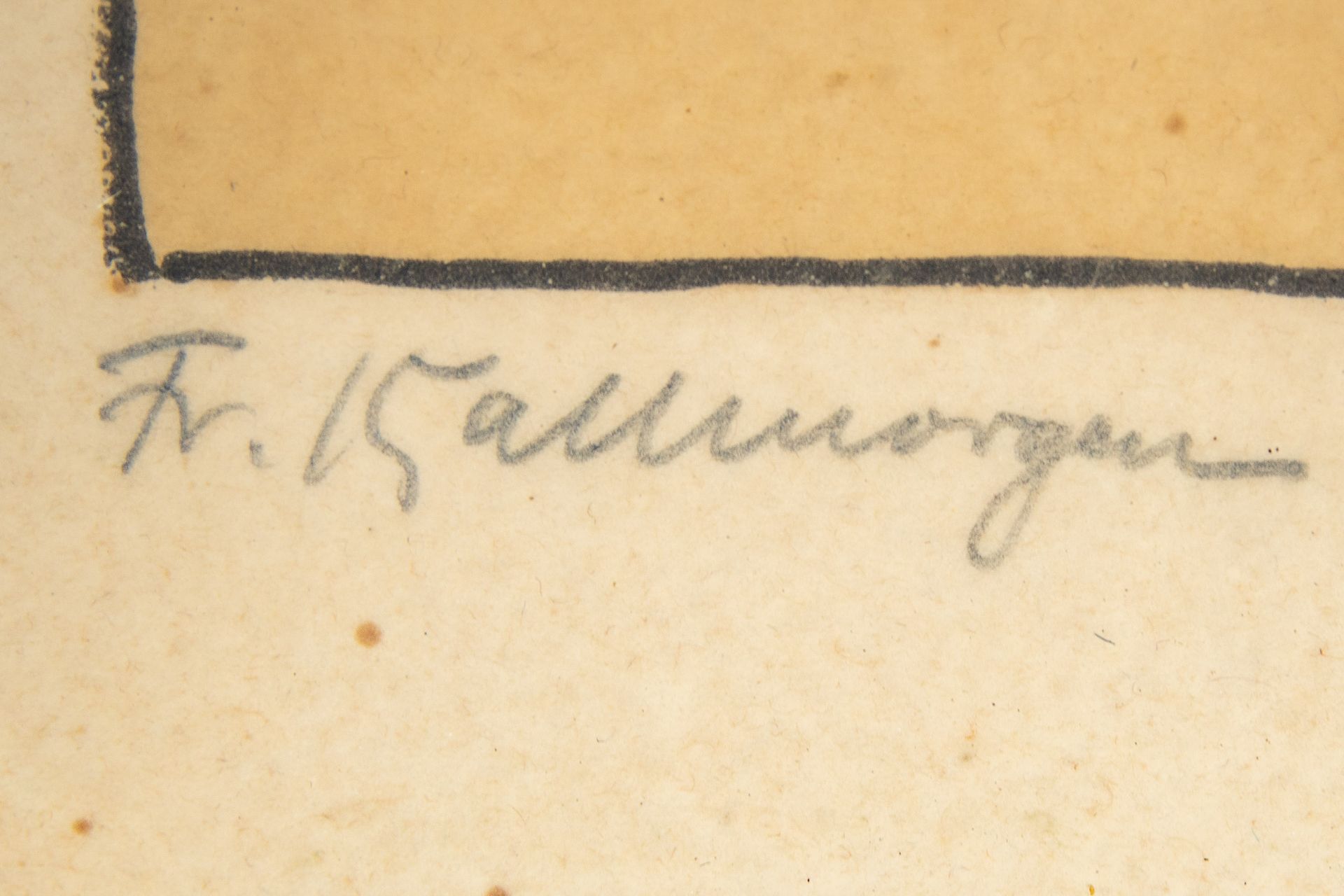 Paar handsignierter, hinter Glas gerahmter Farblithographien des Friedrich Kallmorgen (1856 - 1924) - Image 10 of 11