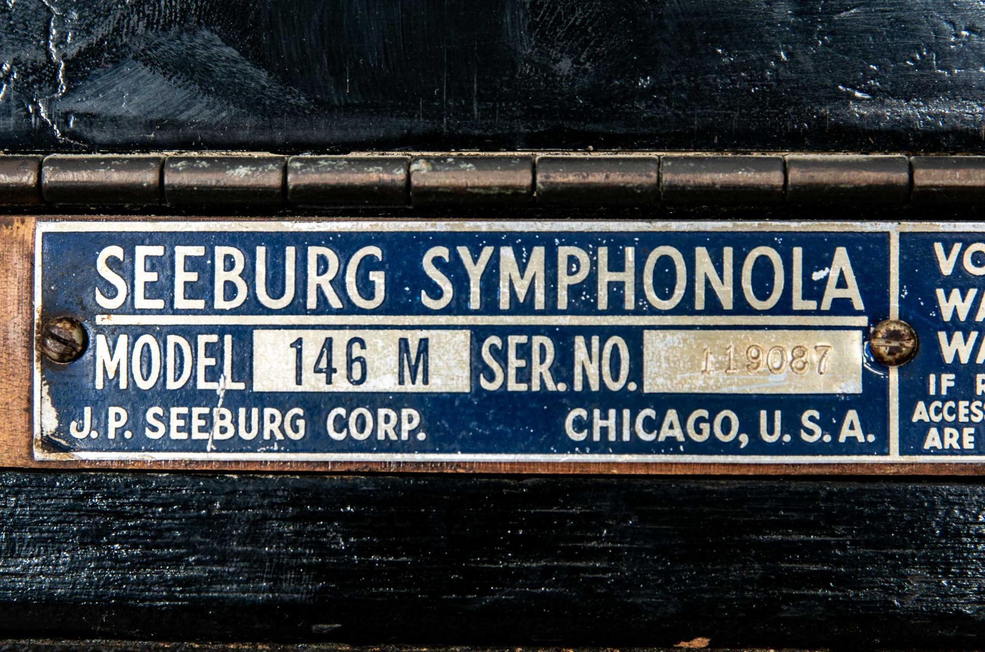 Orig. US-amerikanische Seeburg "Trashcan" Juke-Box, Baujahr ab 1946; unrestaurierter Fundzustand, s - Bild 34 aus 39