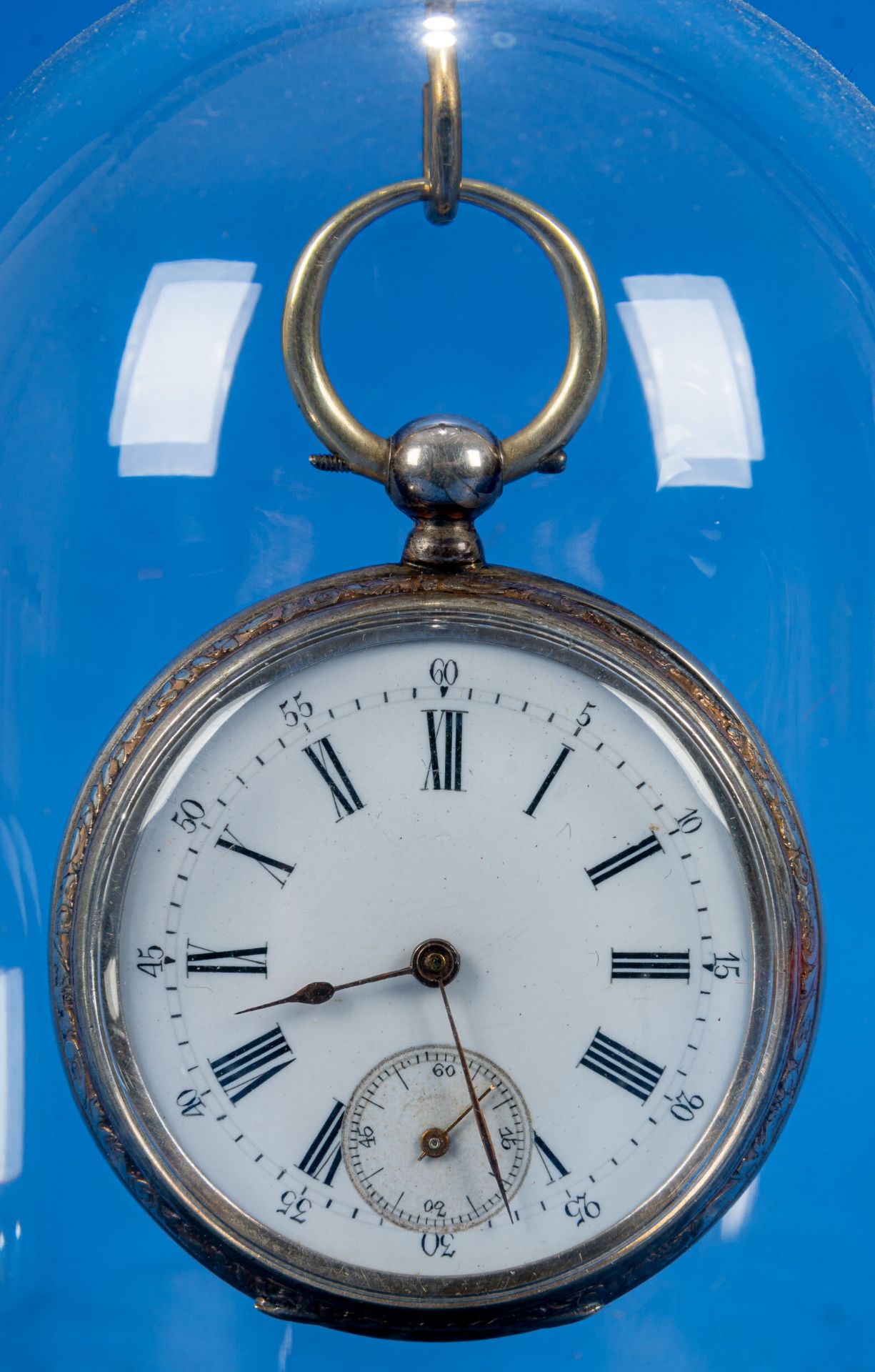 3teiliges Uhrenkonvolut, bestehend aus silberner Taschenuhr, früher silberner Armbanduhr sowie 1 "S - Image 5 of 7