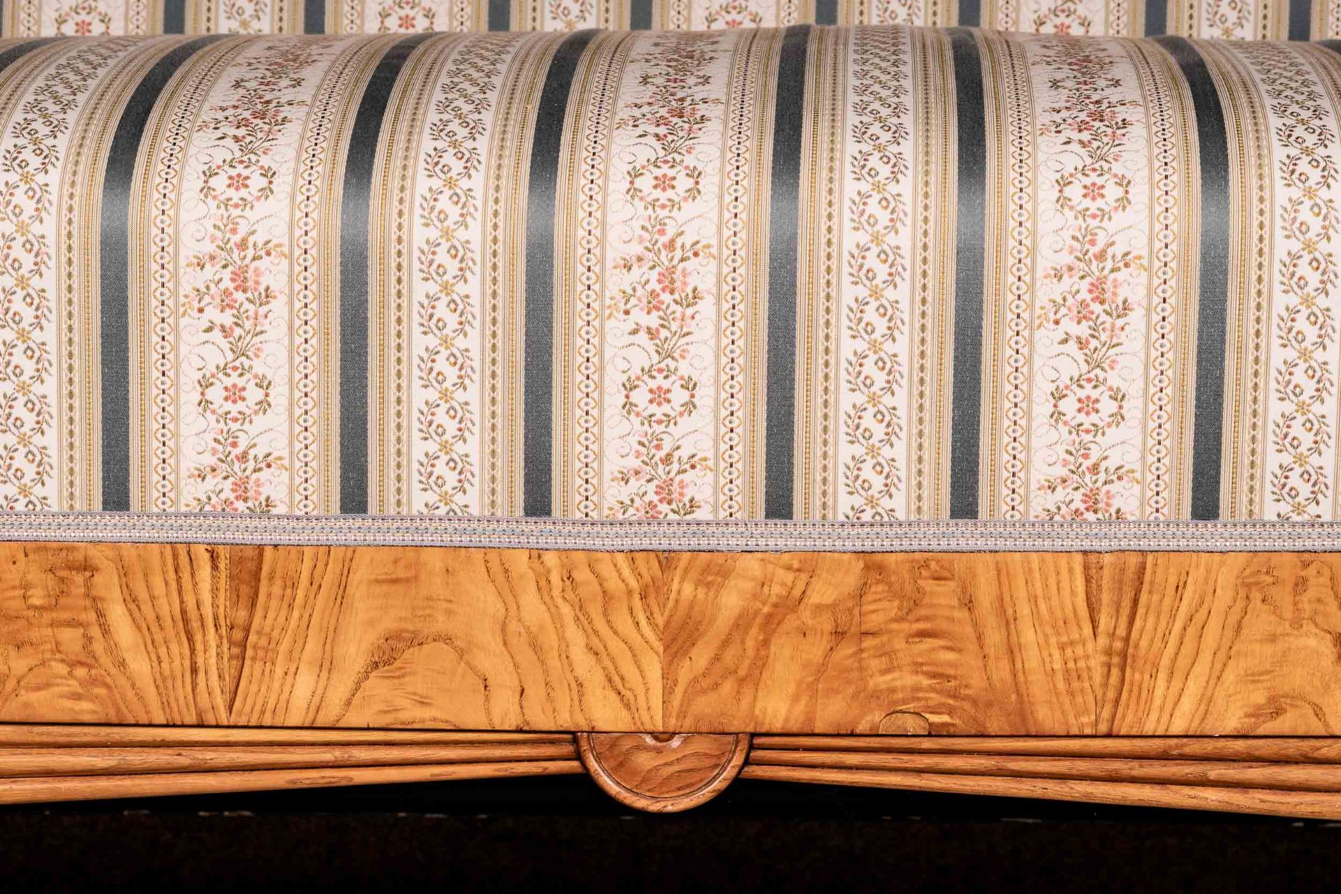 Elegantes Sofa, norddeutsches Biedermeier um 1830/40, vor wenigen Jahren wohnfertig restauriertes, - Image 6 of 9