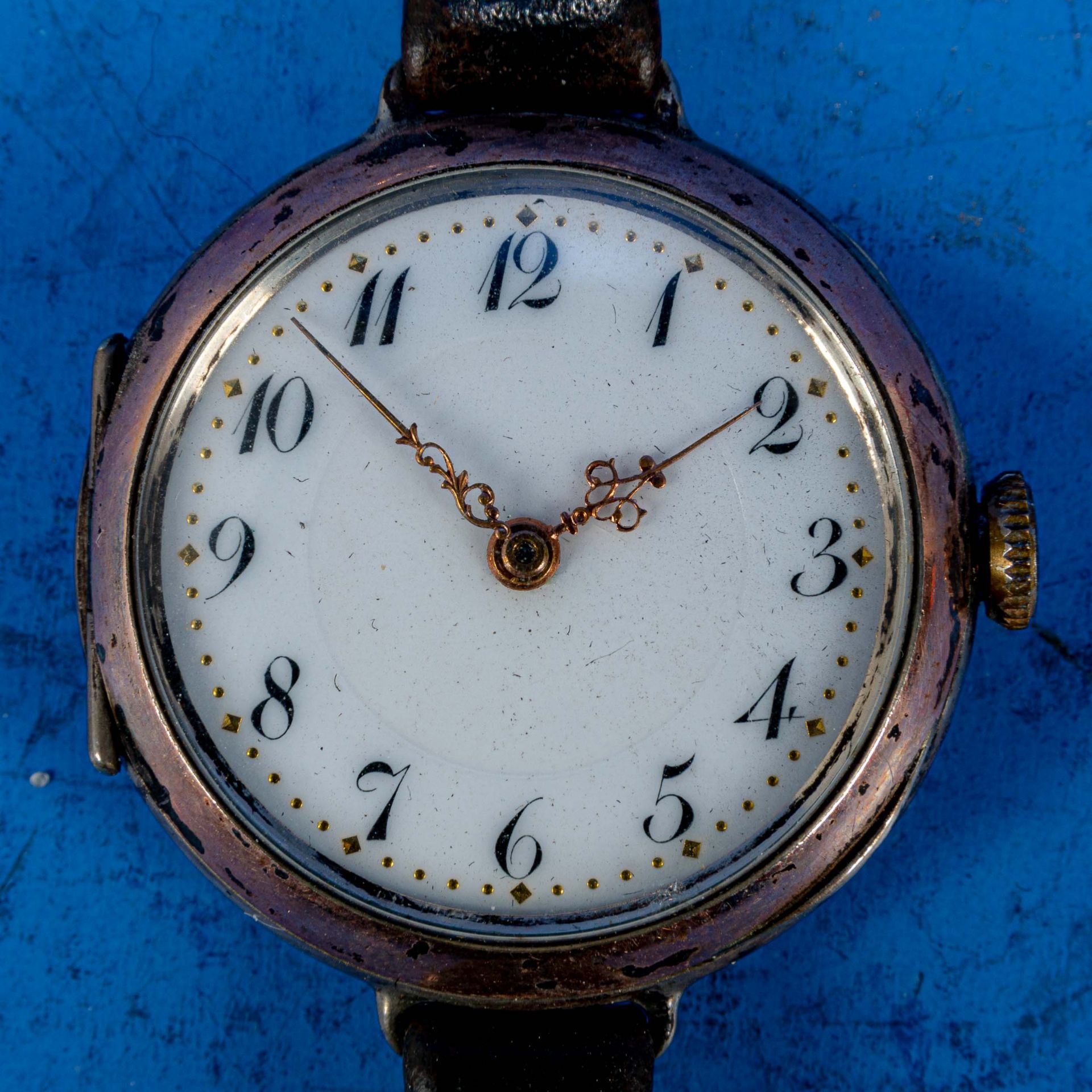 3teiliges Uhrenkonvolut, bestehend aus silberner Taschenuhr, früher silberner Armbanduhr sowie 1 "S - Image 7 of 7