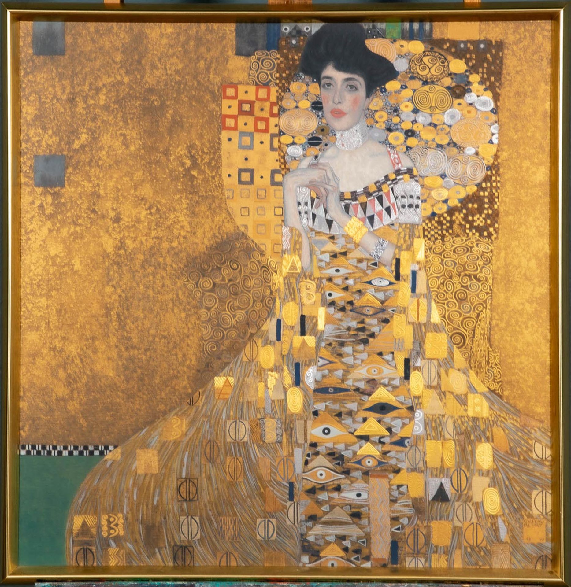 "Adele Bloch-Bauer" - Dietz Replik Nr. 333/950 Stück, nach Gustav KLIMT (1862 - 1918), Zertifikat u