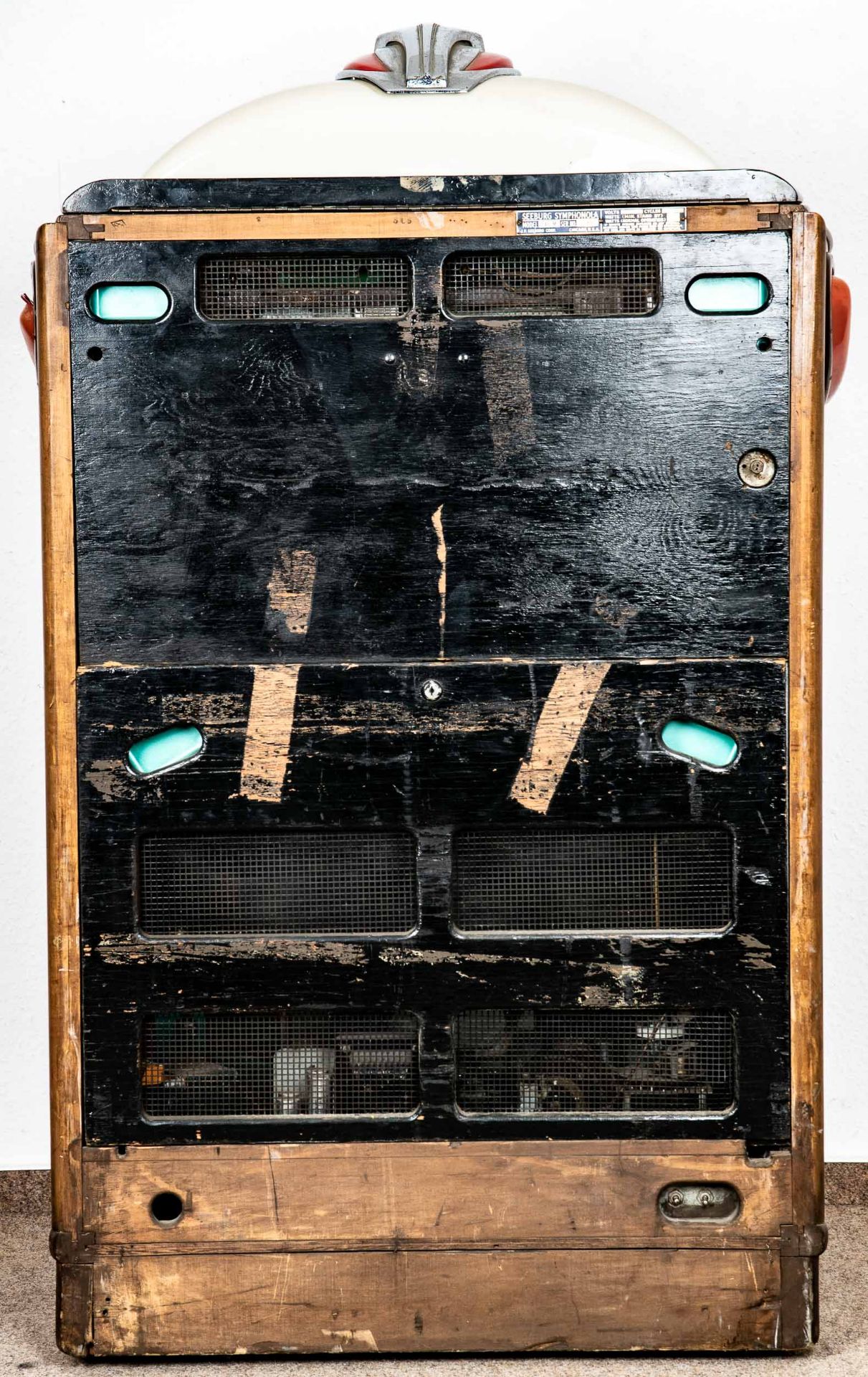 Orig. US-amerikanische Seeburg "Trashcan" Juke-Box, Baujahr ab 1946; unrestaurierter Fundzustand, s - Bild 32 aus 39