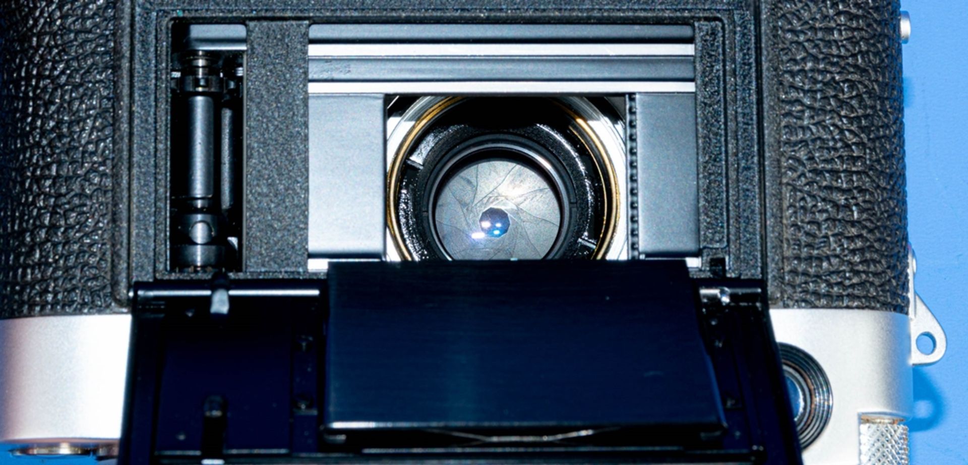 Frühe Leica M3 mit Summicron Objektiv Nr. 1465183 in orig. Box und Lederfutteral; klare Optik, Gehä - Bild 15 aus 16