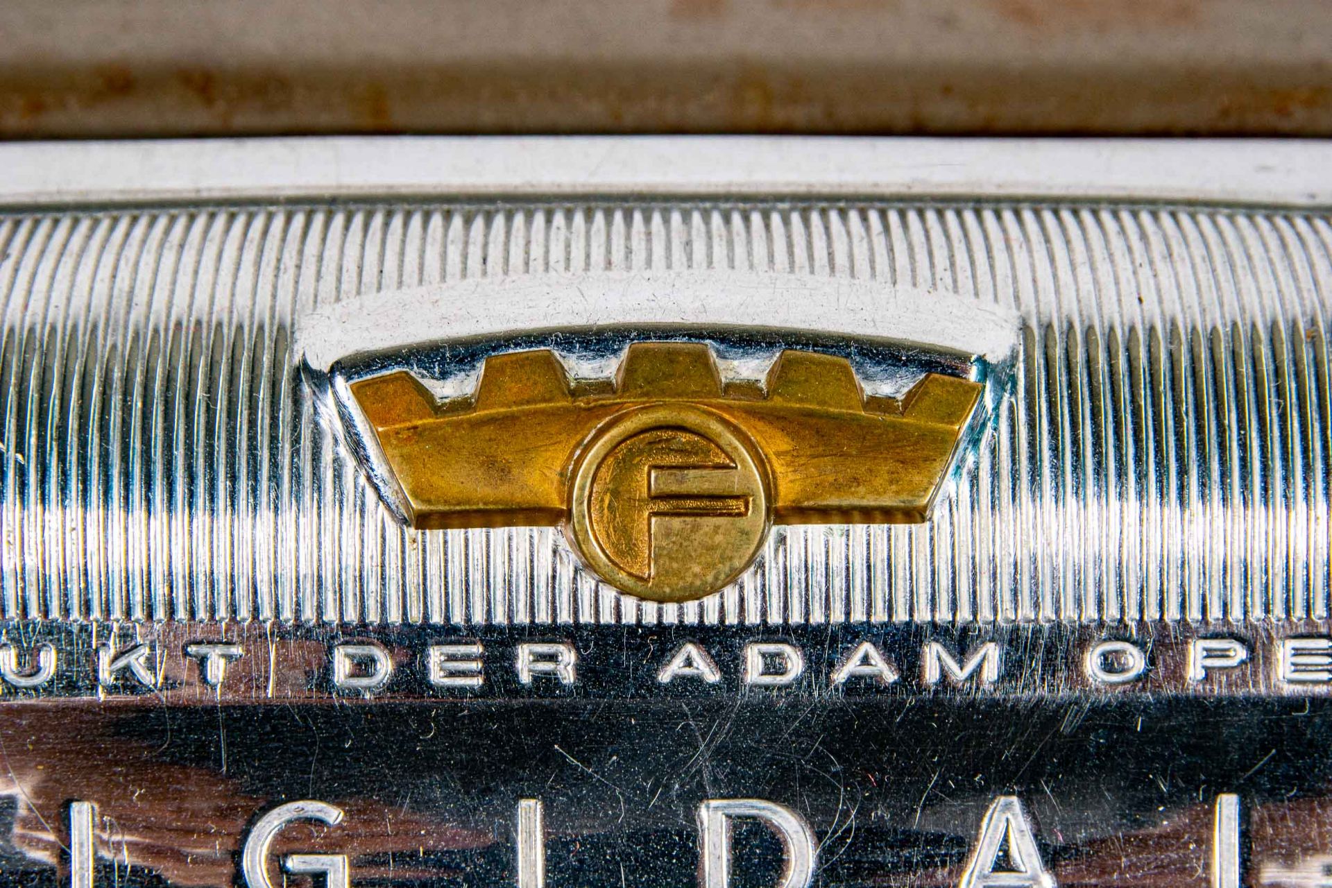 "FRIGIDAIRE" - Produkt der Adam-Opel-AG, stylischer Kühlschrank (Kühltechnik ausgebaut), in Rost-Op - Bild 3 aus 12