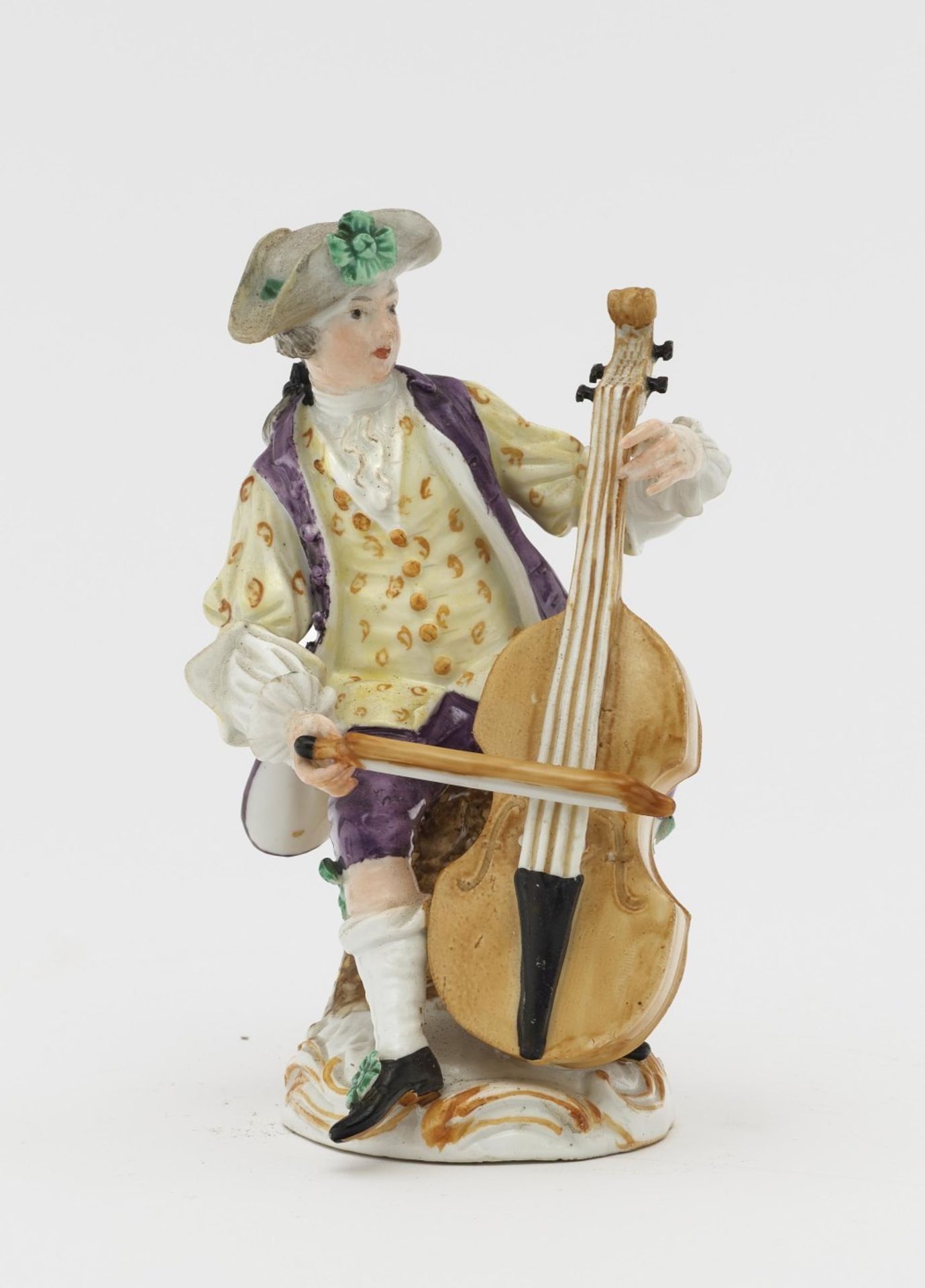 Cellist aus der "Galanten Kapelle"