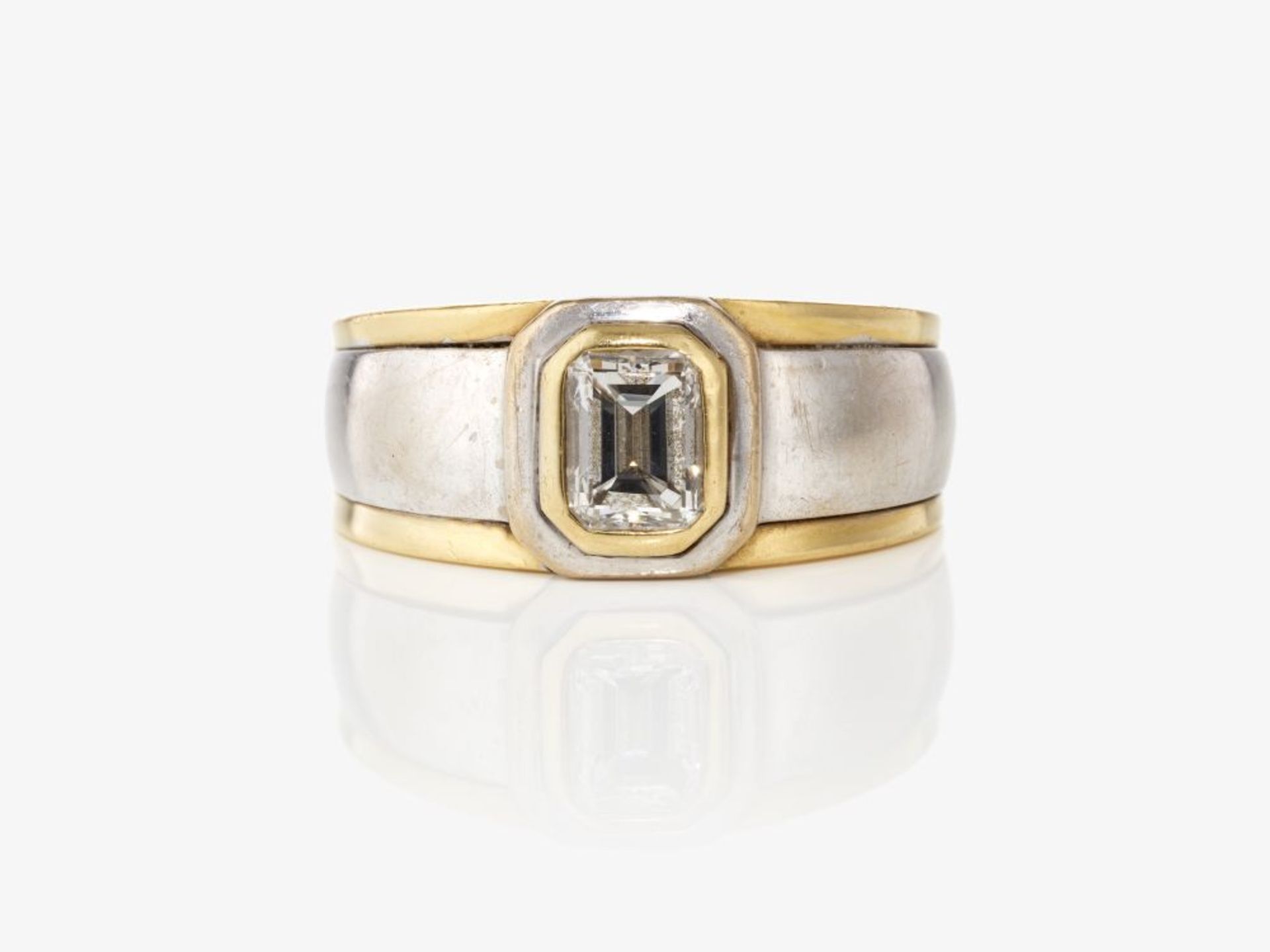 Ring mit einem oktogonalen Diamanten - Image 2 of 2