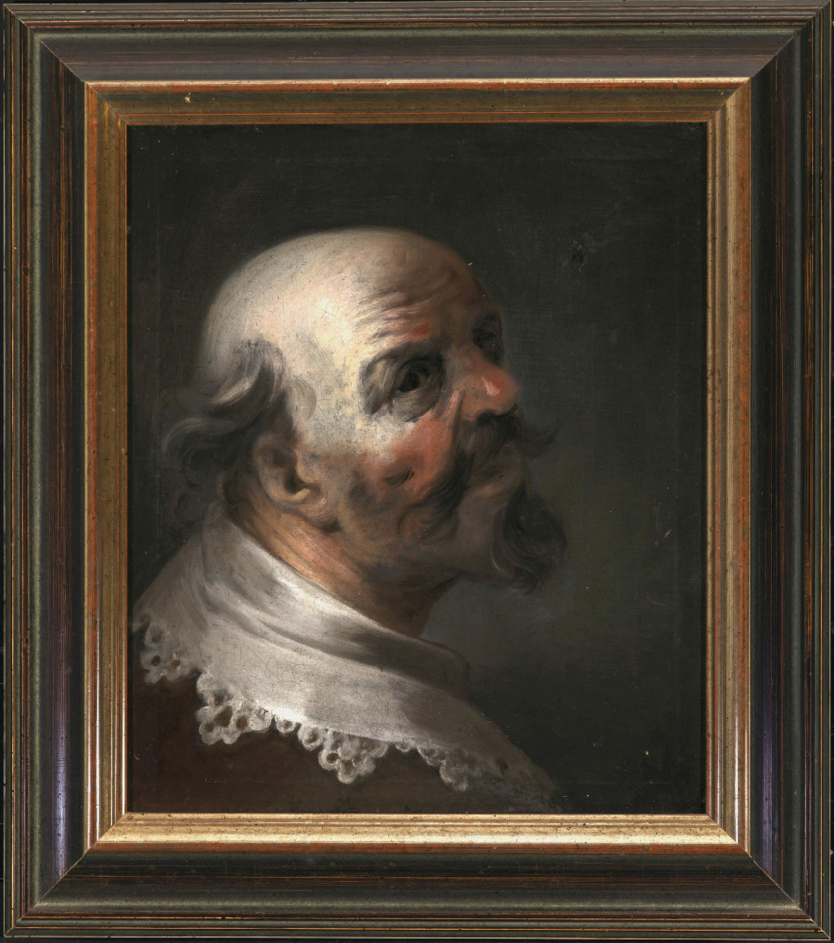 Bildnis eines älteren Mannes - Image 2 of 2