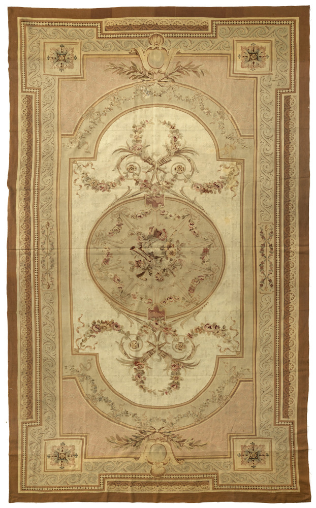 A tapestry - Aubusson, 19th century 