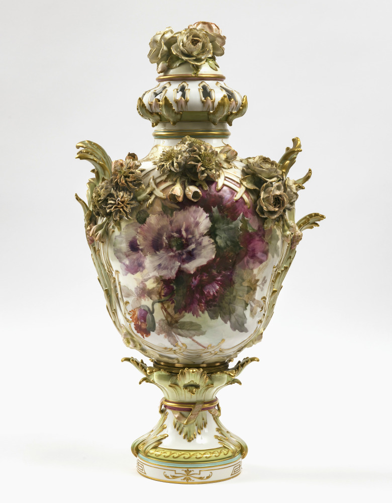 A potpourri vase - KPM Berlin, circa 1900 - Image 2 of 4