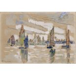 Paul Signac - Saint-Gilles-Croix de Vie. Ca. 1920